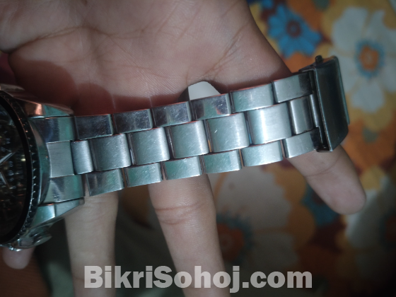 Winner Men's Stainless Steel Analog Automat